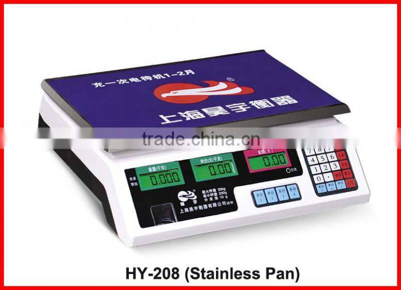 High precision counting scale 6KG/0.1G,15KG/0.5G,30KG/1G