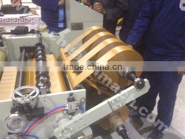 Automatic And Manual Paper Slitting And Rewinding Machine