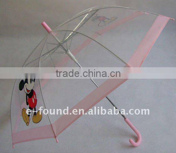 Promotional Transparent Umbrella Outdoor