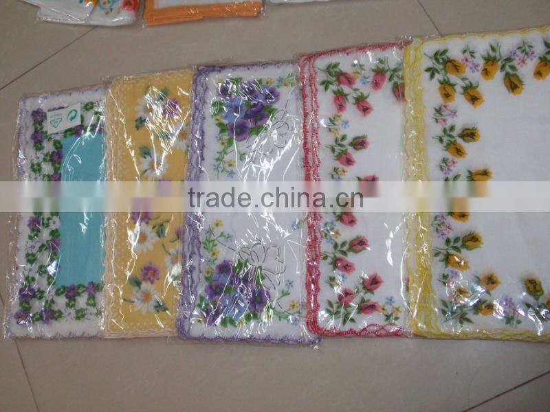 half-rounded handkerchiefs