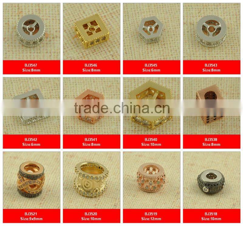 BJ4563 wholesale Micro pave bead crystal bar,cubic zirconia connector jewelry for bracelet,wholesale pave bead bar jewellery