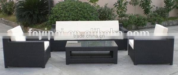 00 indoor furniture comfortable sipmle rattan wicker living room sofa set YPS042