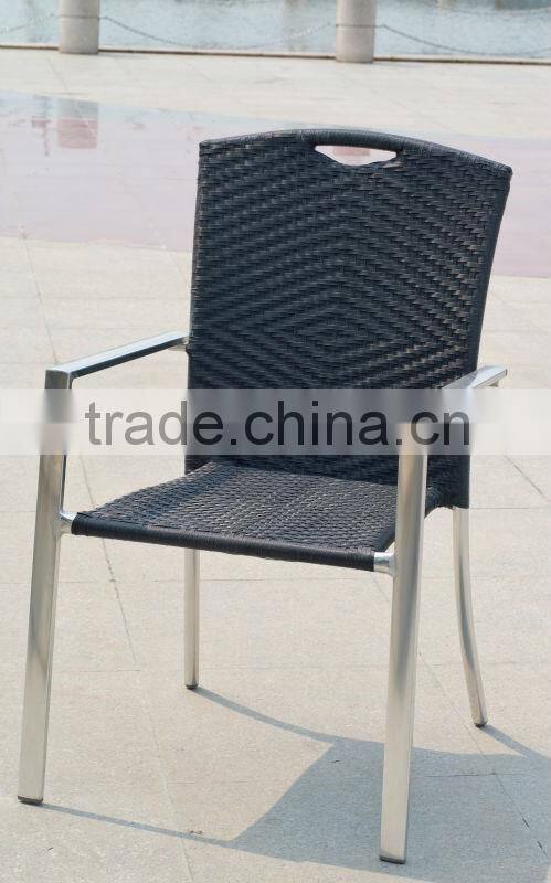 antique high back rattan hotel chair YC302