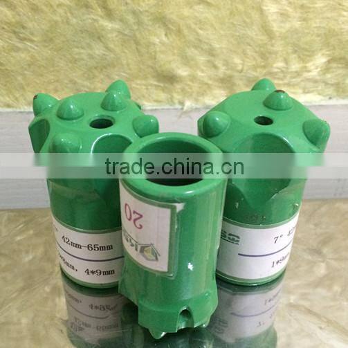 Carbide Tapered Rope Threaded Button Bits