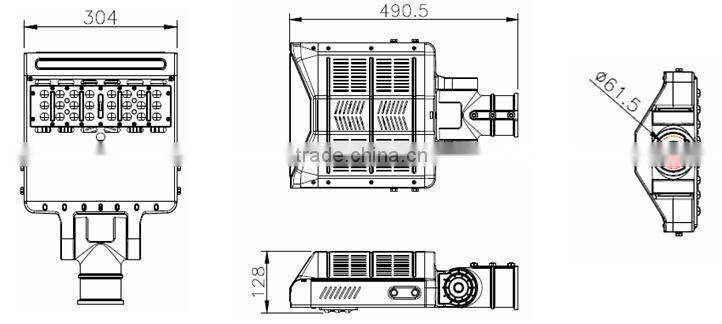 30w street lighting led with CE driver IP65 CE RoHS 3 years warranty led street light retrofit led street light 30w-50w