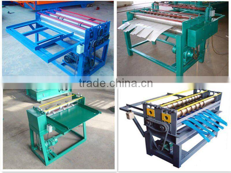 Steel sheet slitting line machine