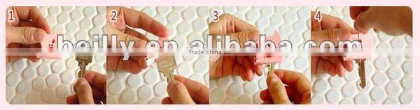 Cute Cat Design Fashion silicone 3D key covers