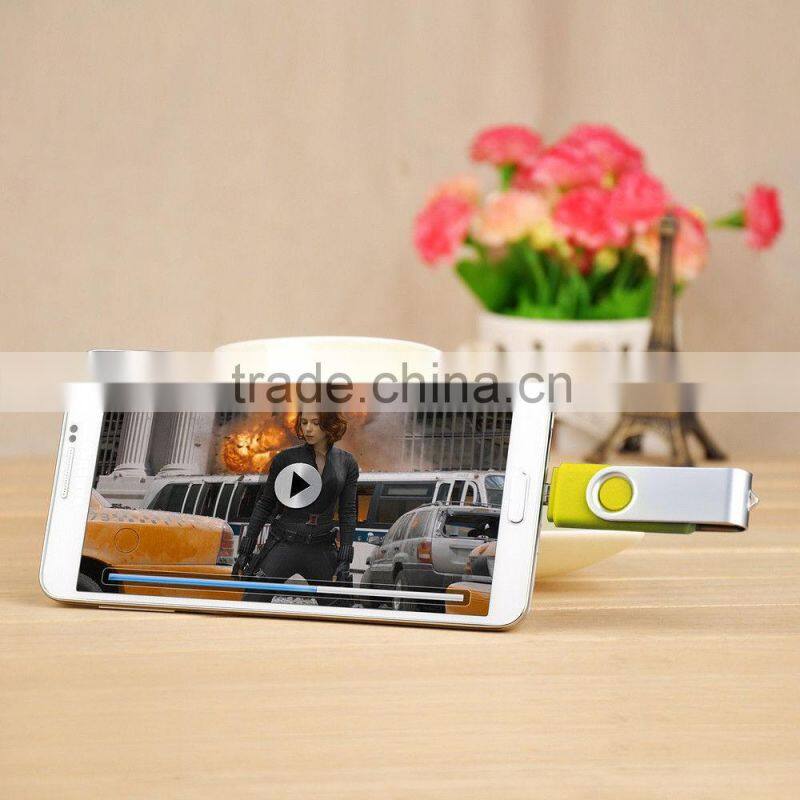 rotation design high capacity sexy OTG usb flash drive of 64GB