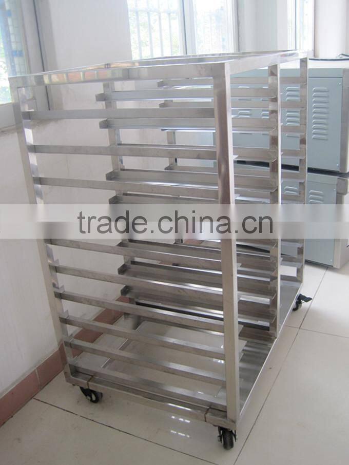 10 Trays 20 Pans Stainless Steel Trolley Bakery Bread Rack