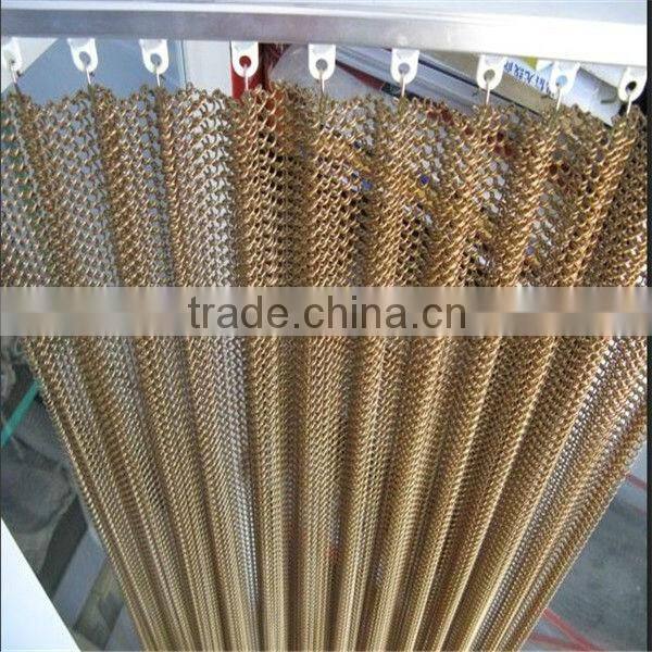 HIHG TECH metal curtain mesh/aluminum alloy chain link curtain