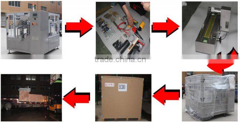 Excellent Automatic Meat Rotary Vacuum Filling Sealing Bag Packer
