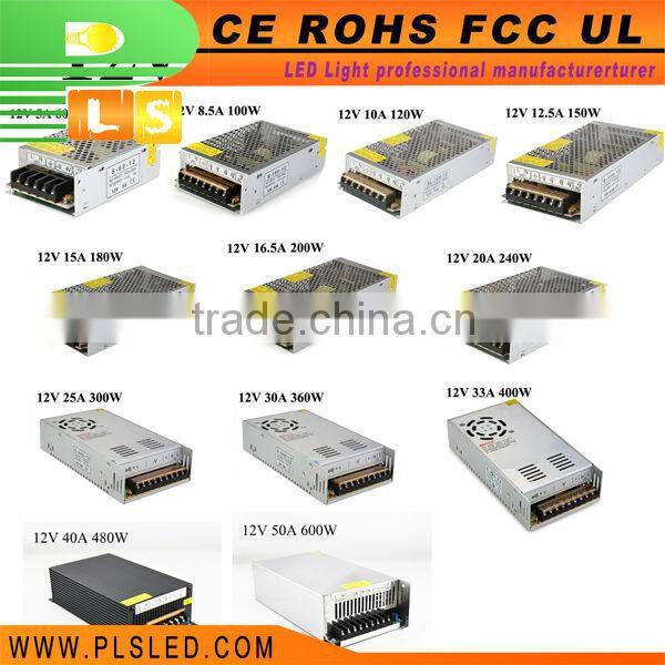 High quality good price 185w led power supply , 3v led power supply , 9v dc led driver power supply