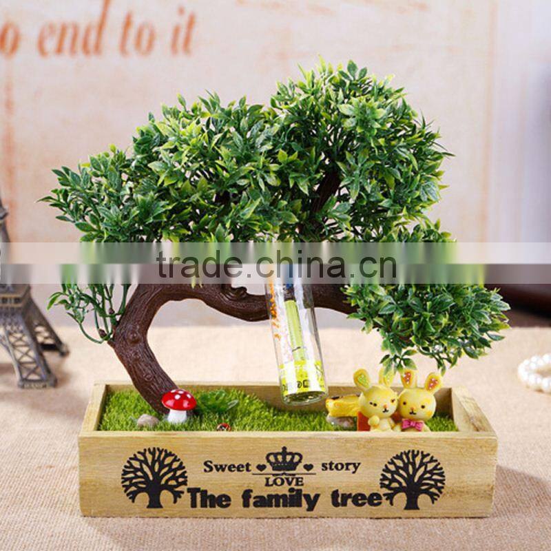 Fashion corporate gift items fairy garden decor medical gift , tin door gift