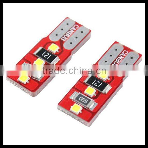 Strobe flashing Car Auto led RGB T10 194 W5W 2 led SMD high power Wedge LED Light Bulb Lamp