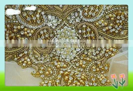 Garment accessory large size wedding applique