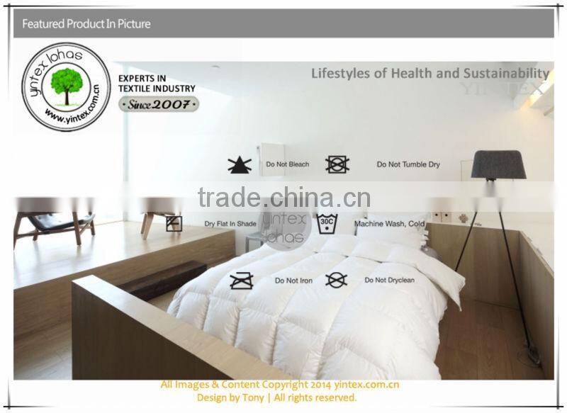 Comfort 1200 Thread Count Goose Down Alternative Comforter Egyptian Cotton 750 Fill Power