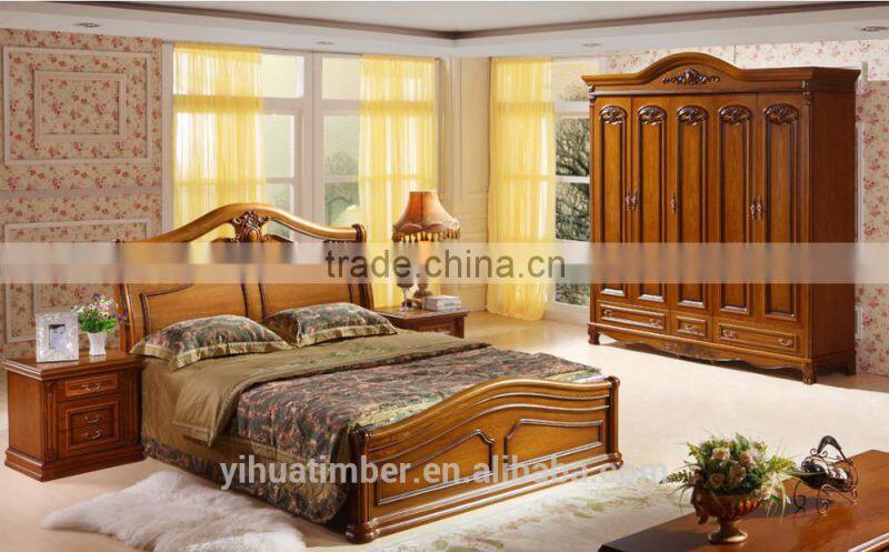 loyal sleigh bed simple bed design master bedroom furniture CE FSC