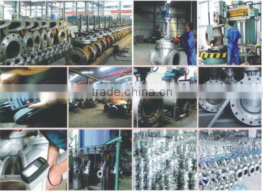 Electrically actuated wedge gate valves for sewage use