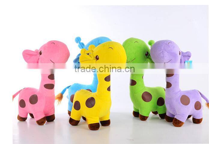 Plush Cartoon Kids Toys Giraffe Soft Stuffed Children Animal Doll