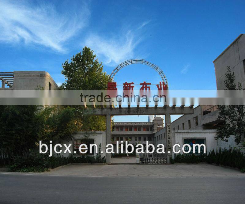 embroidered polyester/cotton 80/20 96*72 47" grey fabric