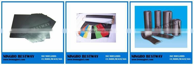 Wholesale factory selling Customized Strong Flexible Neodymium Rubber Magnets