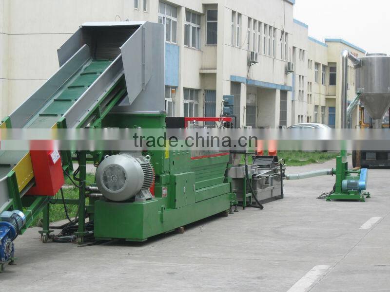 PE PP recycling granulating machine