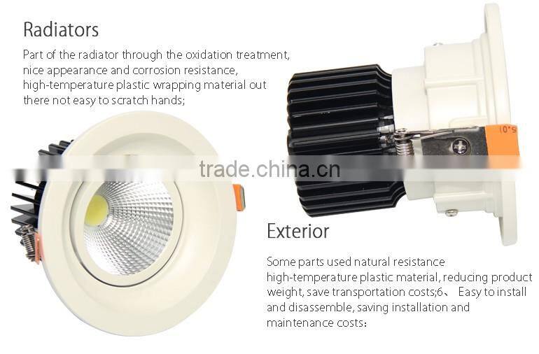 High light efficiency dimmable led surface mount ceiling light