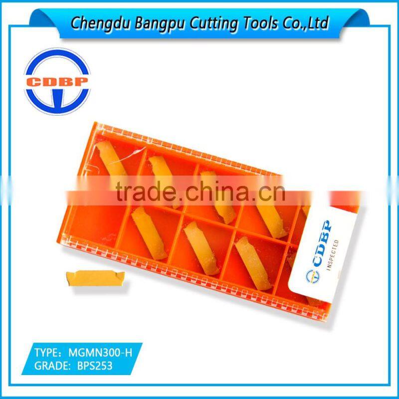 Grooving&Parting Insert MGMN300-H BPS253 for Steel