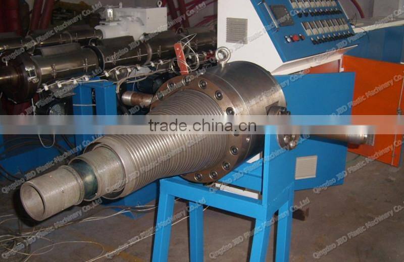 PE/PVC Single/Double Wall Corrugated Pipe Production Line