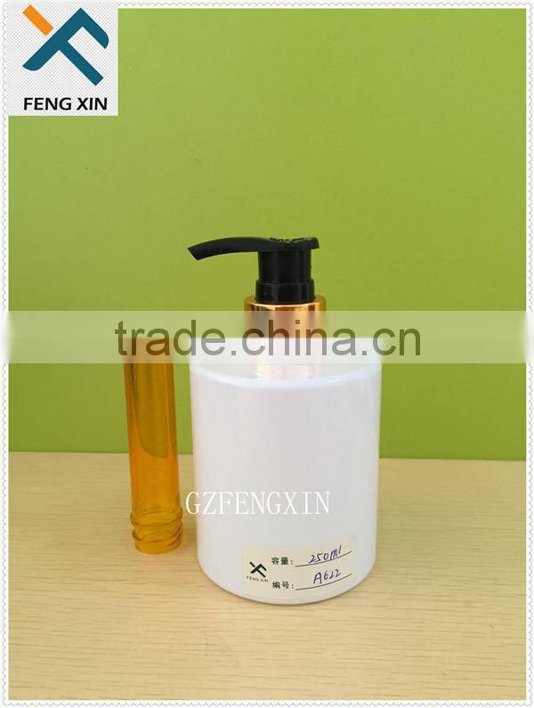 Personal care hand washing detergent and screen printing handling 300ml PET plastic bottle with lotion pump