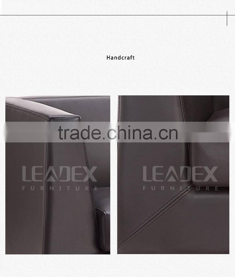 Hot selling office furniture comfortable commerical PU sofa