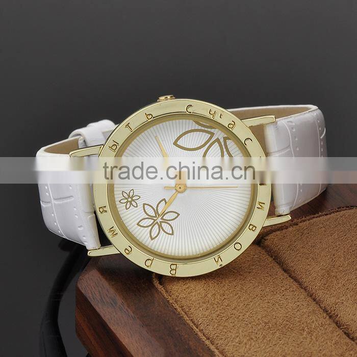 Alibaba Express Wholesale Women Leather Water Proof Watch