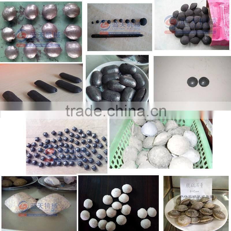 Durable powder shaping briquette production line