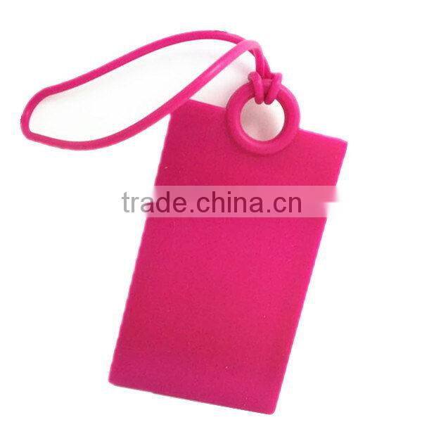 Contemporary best sell oem cheap silicone luggage tag