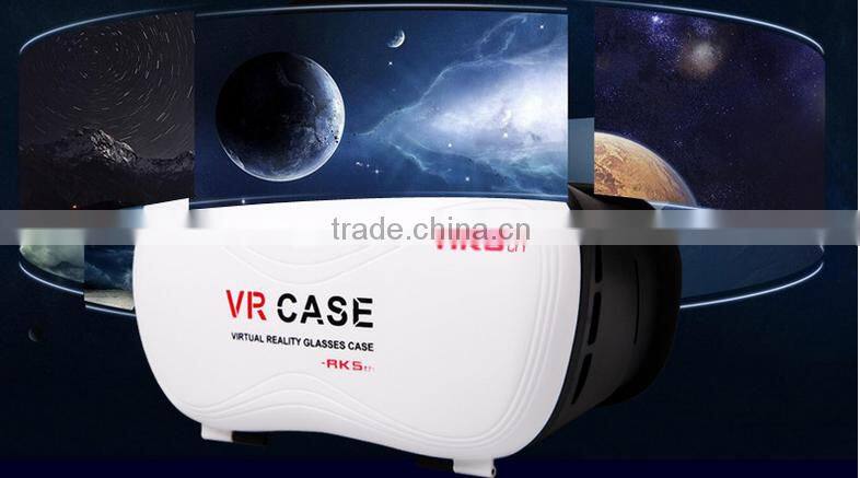 2016 Hot 3D Glasses Glasses VR BOX 2 virtual reality 3D Glasses for 4.5 - 6.0