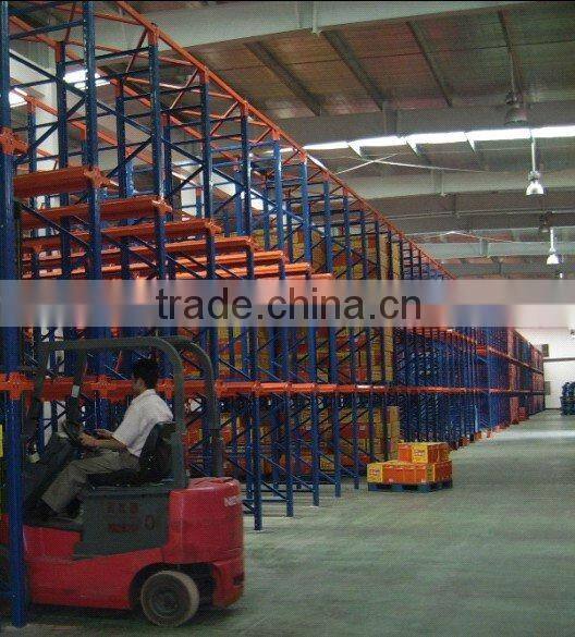 warehouse metal Heavy-duty Drive-in storage racking