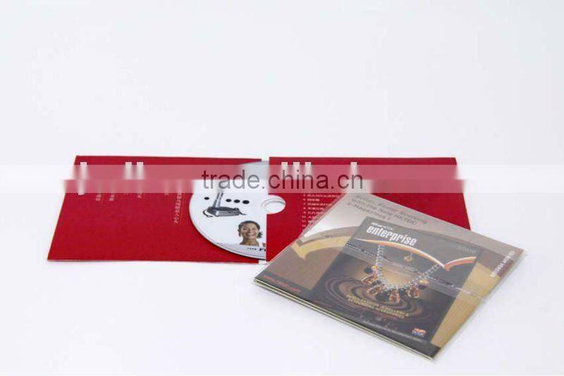 CD Replication Service and Digipak with Booklet