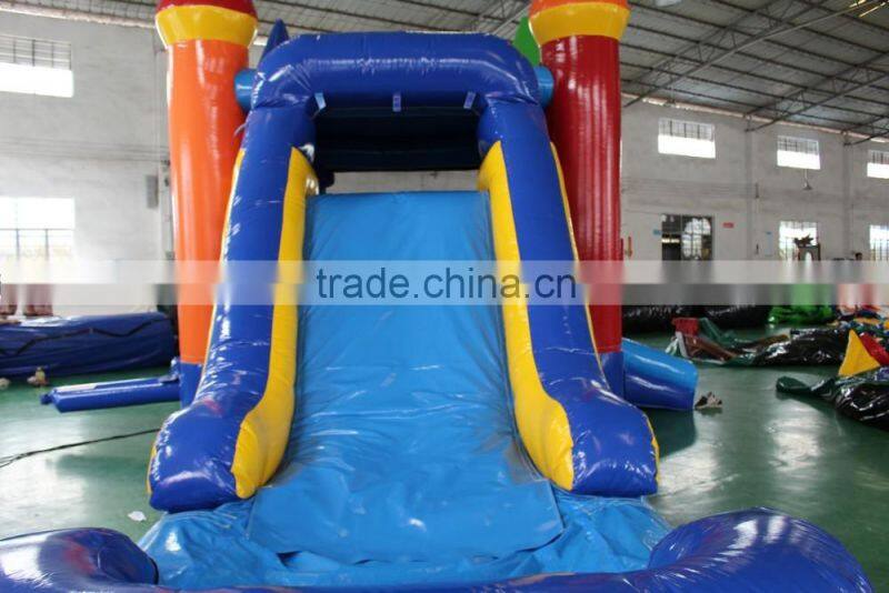 Commercial high quality castle combo inflatable combo castle for sale