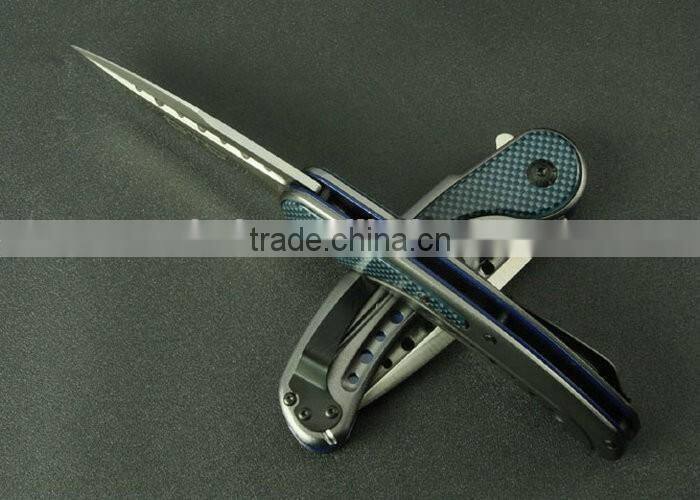 OEM new listing middle size pocket hunting knife