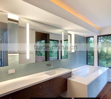 Bathroom makeup magnifying vanity mirror