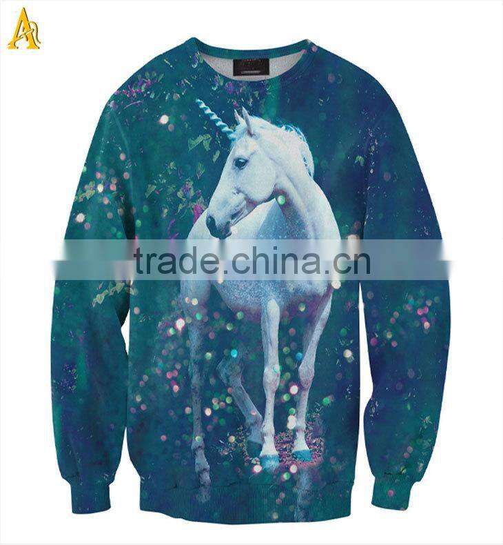 factory price custom 3d sweatshirts for men