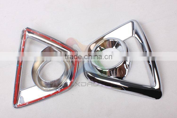 SET FRONT CHROME FOG LAMP LIGHT COVER RH LH front fog lamp cover FOR MAZDA CX-5