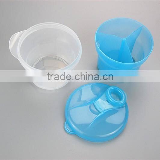 Three Compartment Baby Formula Container,Portable Milk Formula Dispenser