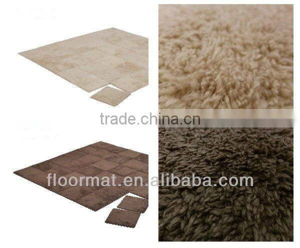 EVA soft touch plush mat