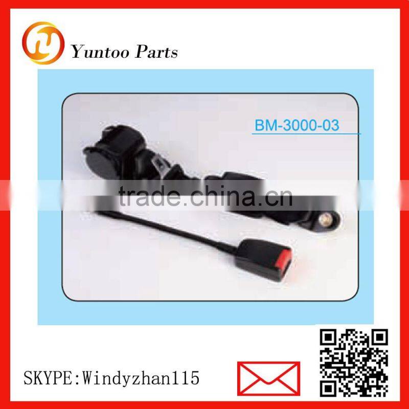 universal seat belts with three point and two point etc