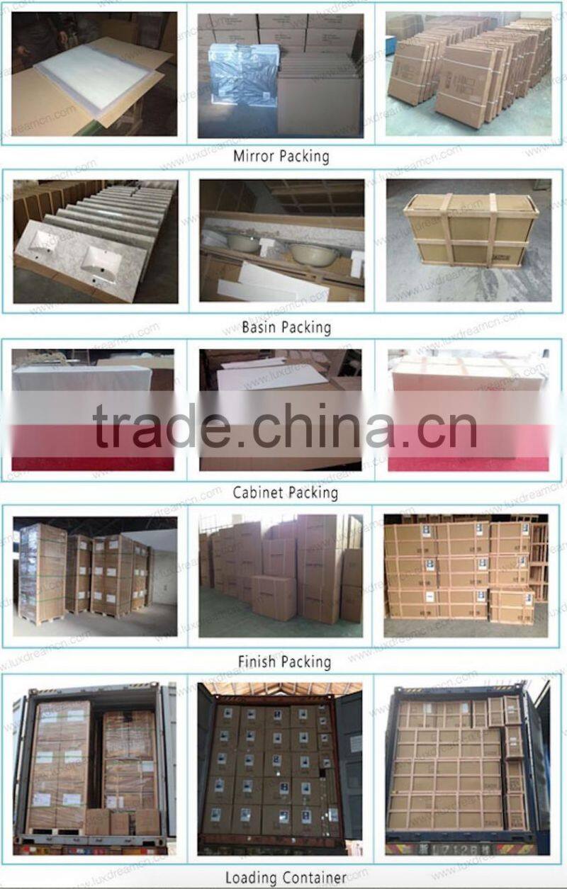 Bathroom vanities china manufacturer with melamine finish