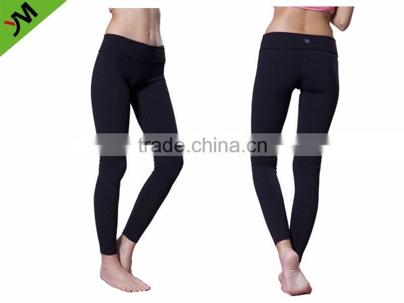 Manufacture Factory Custom Design Nylon Spandex Women Sportswear Workout Fitness Long Leggings