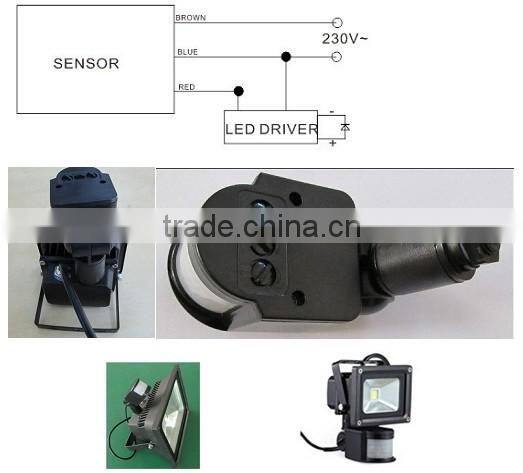 Waterproof remote control outdoor led flood lights