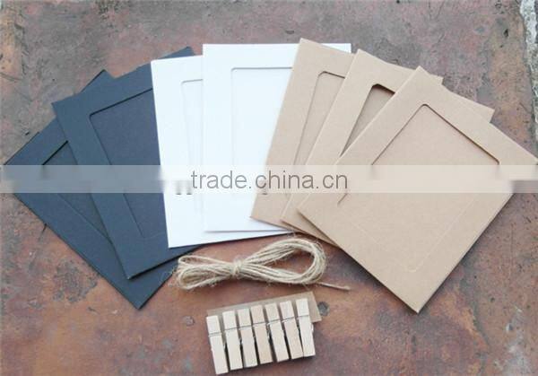 Bespoke recycled paper a4 letter size photo frame with wholesale price