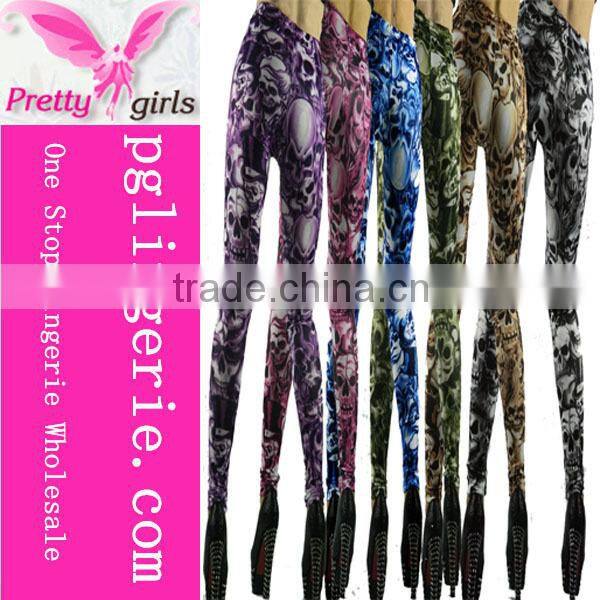 Wholesale Full Length Long Stretch Leggings black seamless legging